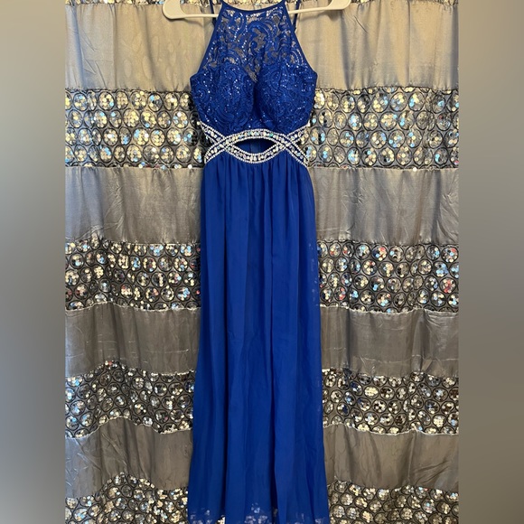 WINDSOR Royal Blue Dress Size 1 - Picture 2 of 8